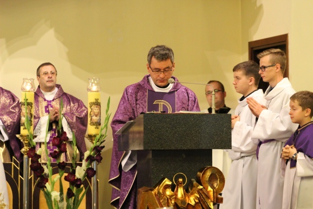 Ostatnie pożegnanie śp. ks. Tomasza Chudego w Bielsku-Białej