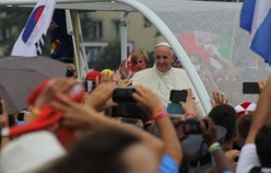 Spotkanie młodzieży z Franciszkiem