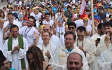 Włoscy pielgrzymi w Szczepanowie