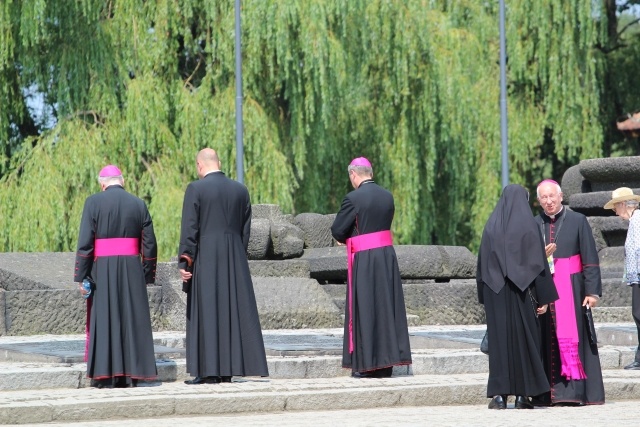 Wizyta papieża Franciszka w Birkenau