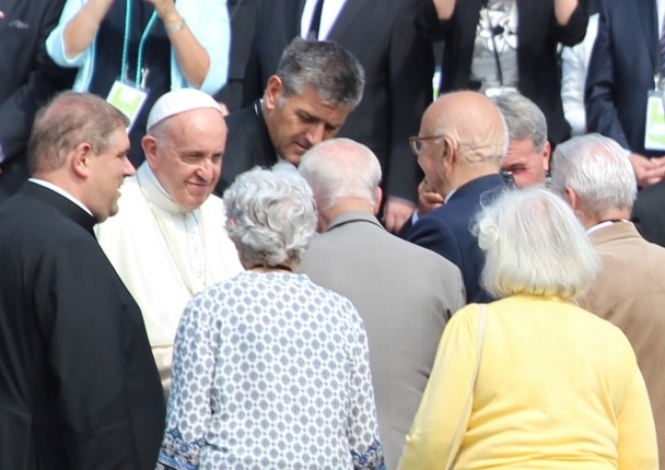 Wizyta papieża Franciszka w Birkenau