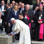 Wizyta papieża Franciszka w Birkenau