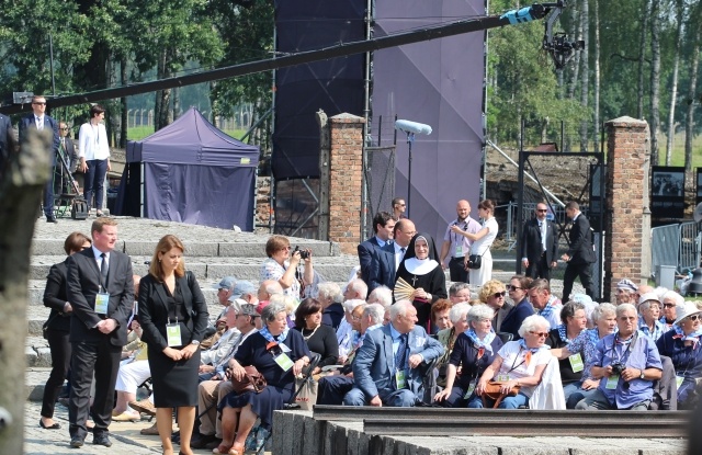 Wizyta papieża Franciszka w Birkenau