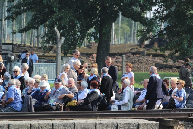 Wizyta papieża Franciszka w Birkenau