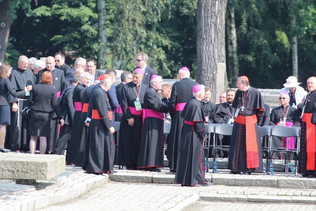 Wizyta papieża Franciszka w Birkenau