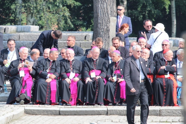 Wizyta papieża Franciszka w Birkenau