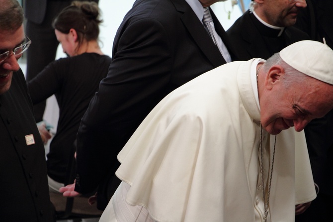 Papież Franciszek z wizytą w USD w Prokocimiu