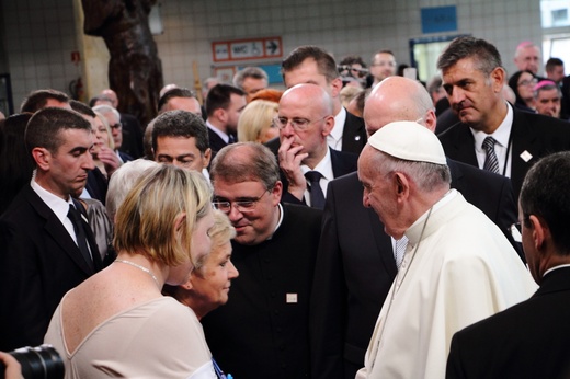 Papież Franciszek z wizytą w USD w Prokocimiu