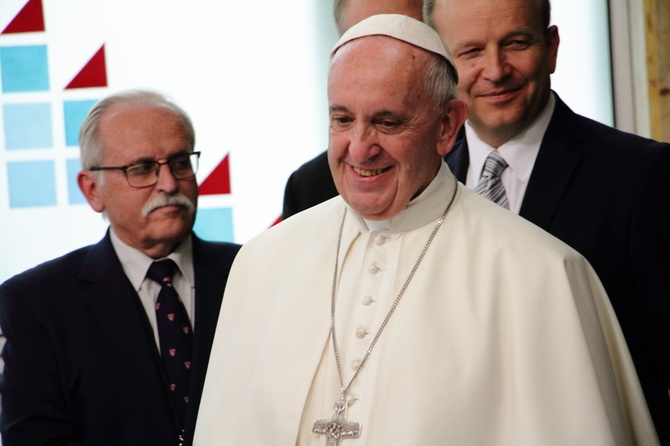 Papież Franciszek z wizytą w USD w Prokocimiu