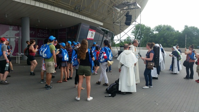 Rycerze Kolumba na ŚDM w Krakowie