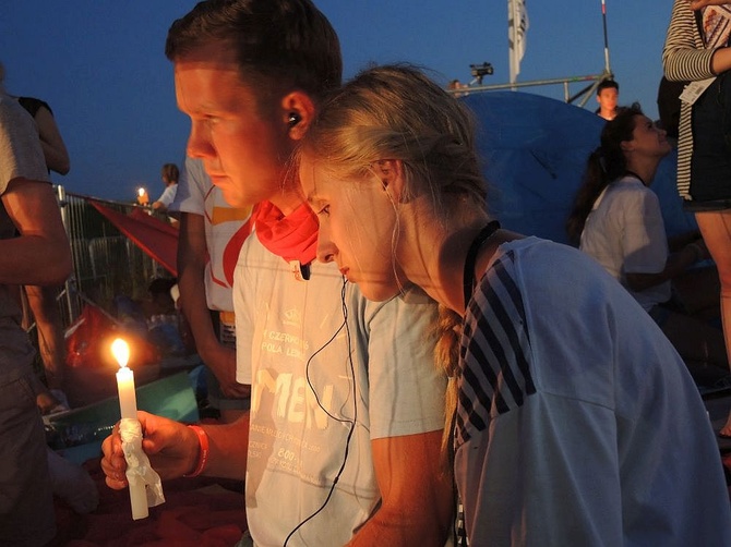 Młodzi diecezji bielsko-żywieckiej na Campus Misericordiae