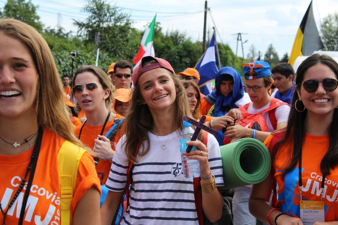 Pielgrzymi ŚDM na Campus Misericordiae