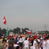 Młodzież z diecezji łowickiej na Mszy św. Posłania