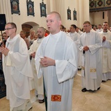Wyjście pielgrzymki na Jasną Górę