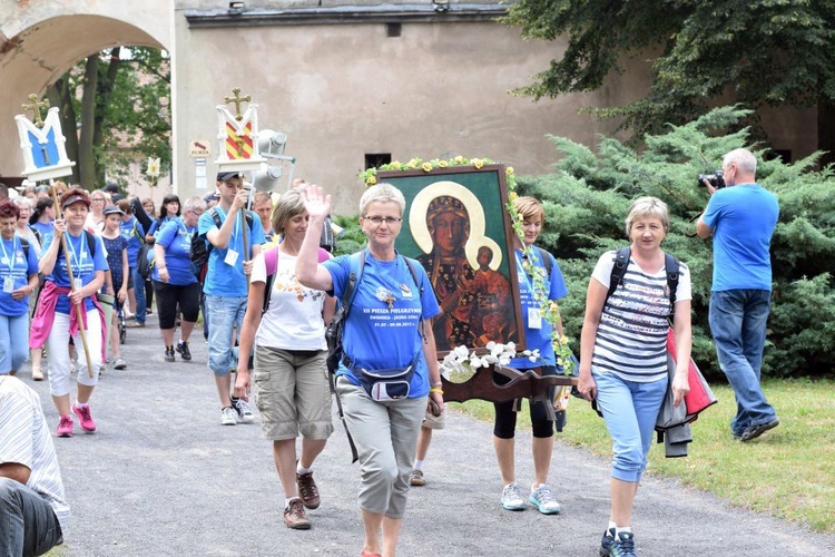 Pielgrzymka do Częstochowy - początek