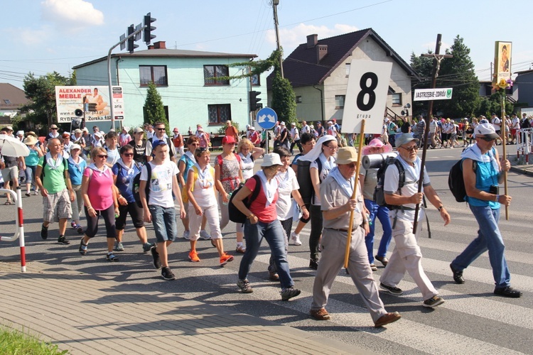 71. Pielgrzymka Rybnicka - grupa jastrzębska - dzień przed