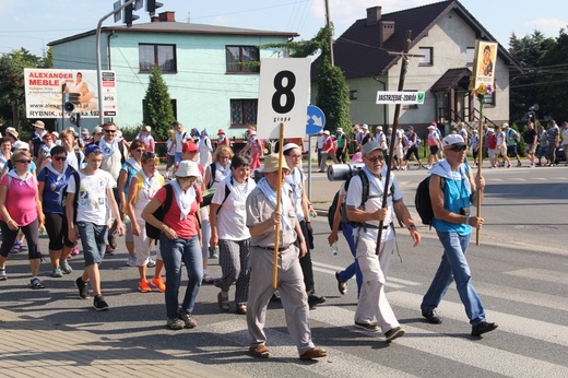 71. Pielgrzymka Rybnicka - grupa jastrzębska - dzień przed