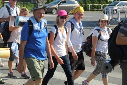 71. Pielgrzymka Rybnicka - grupa jastrzębska - dzień przed