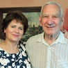 Ludwik i Róża Ferenzowie są małżeństwem  od 60 lat. Pan Ludwik jest także wolontariuszem w hospicjum przy swojej parafii pw. św. Józefa.