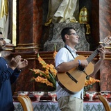 Peruwiańczycy w katedrze