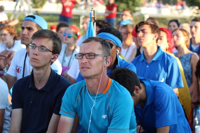 Modliliśmy się z papieżem na Campus Misericordiae