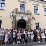 Kondukt żałobny kard. Macharskiego