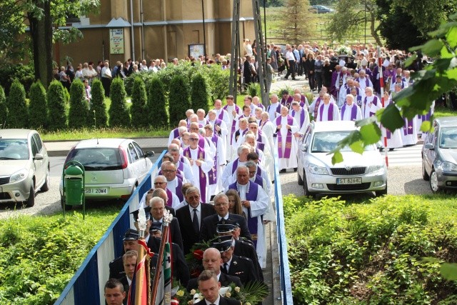 Pogrzeb śp. ks. prał. Pawła Grządziela w Mazańcowicach