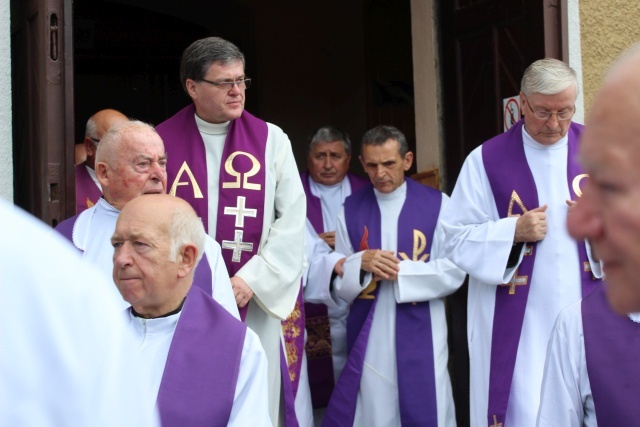 Pogrzeb śp. ks. prał. Pawła Grządziela w Mazańcowicach