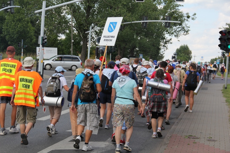 71. Pielgrzymka Rybnicka - dzień drugi (Górniki - Tarnowskie Góry)