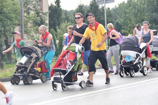 71. Pielgrzymka Rybnicka - dzień trzeci (Tarnowskie Góry - Miotek)