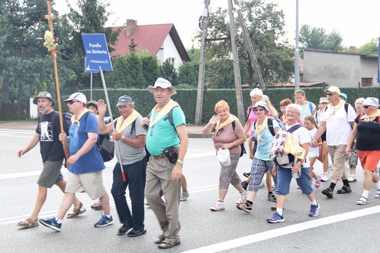 71. Pielgrzymka Rybnicka - dzień trzeci (Tarnowskie Góry - Miotek)