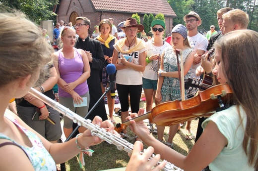 71. Pielgrzymka Rybnicka - dzień trzeci (Msza św. w Miotku)