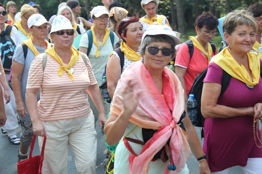 71. Pielgrzymka Rybnicka - dzień trzeci (wyjście z Miotka)