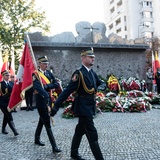 Pomnik Ofiar Rzezi Woli - uroczystości pod pomnikiem