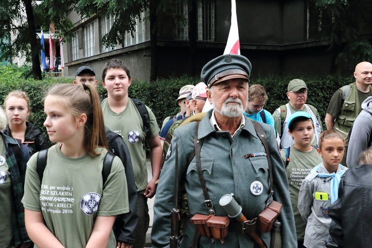 Wymarsz 51. Marszu szlakiem I Kompanii Kadrowej