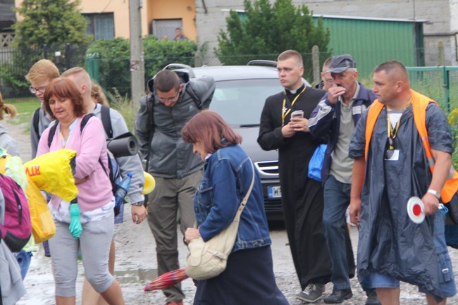 Pielgrzymi już szlaku