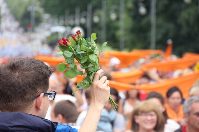 71. Pielgrzymka Rybnicka - dzień czwarty - Msza na wałach