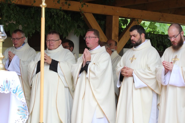 Msza Święta na rozpoczęcie 25. pielgrzymki diecezjalnej na Jasną Górę