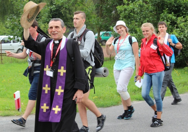 25. Pielgrzymka Cieszyńska w drodze na Jasną Górę