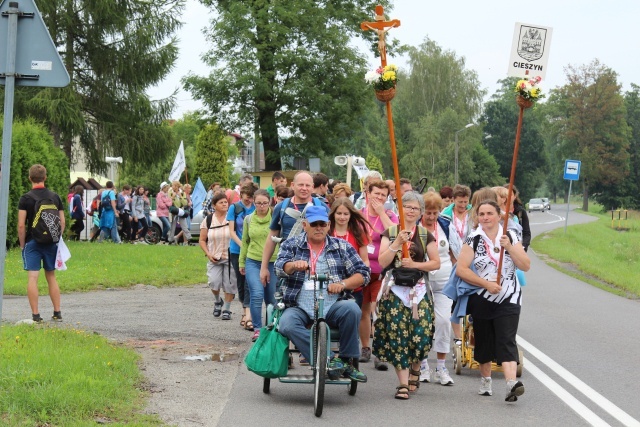 25. Pielgrzymka Cieszyńska w drodze na Jasną Górę