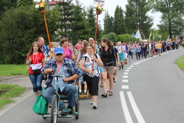 25. Pielgrzymka Cieszyńska w drodze na Jasną Górę