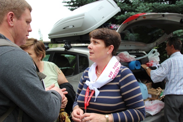 25. Pielgrzymka Cieszyńska w drodze na Jasną Górę