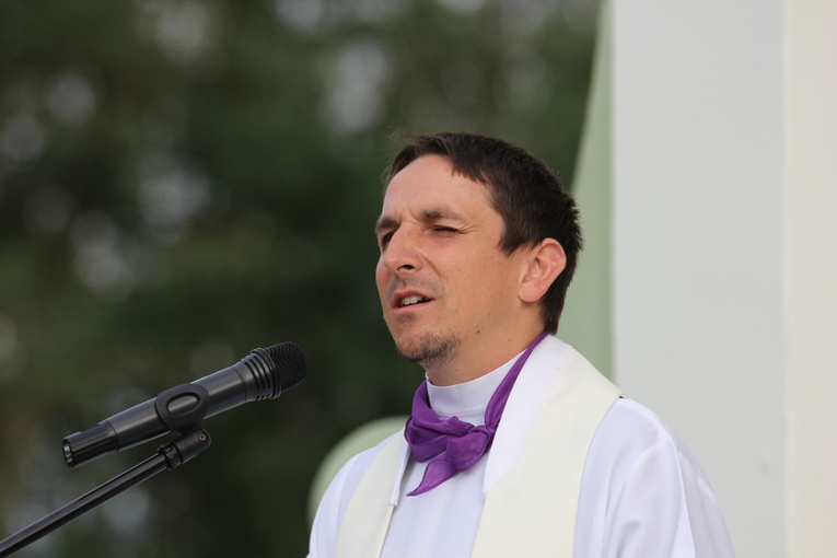 Msza św. w Makowie