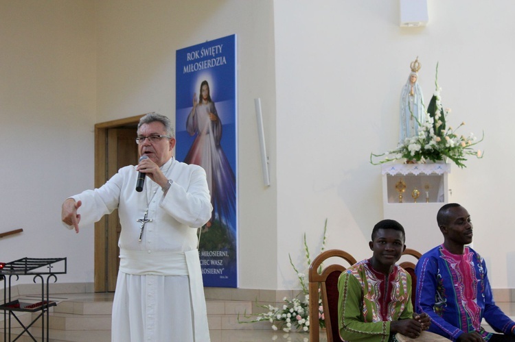 Claret Gospel w Sośnicy