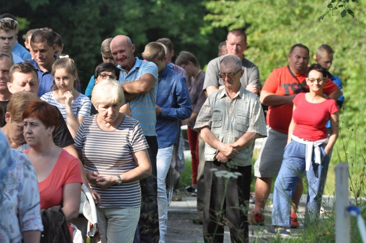 Różaniec trzeźwych w Kamionce Wielkiej