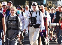 	Pielgrzymi mają do pokonania dziennie ok. 35 km.