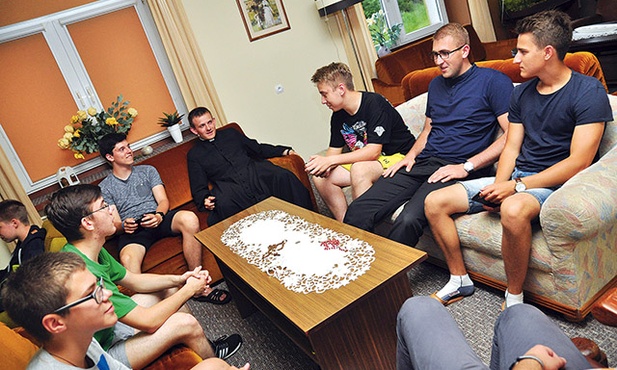 W rekolekcjach dla ministrantów starszych (gimnazjum i szkoła średnia), które odbywały się w seminarium od 3 do  11 sierpnia, wzięło udział ponad 30 chłopców.