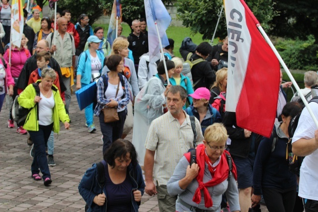 Pątnicy jasnogórscy w Pisarzowicach i Wilamowicach