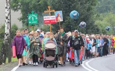 Pątnicy jasnogórscy w Pisarzowicach i Wilamowicach