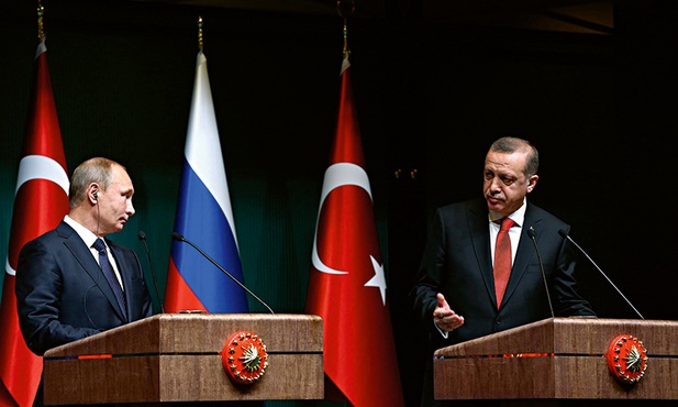 Władimir Putin i Recep Erdoğan – jeszcze niedawno wrogowie, a dziś coraz bardziej sojusznicy.